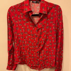 Straight To Hell Collared Button Down